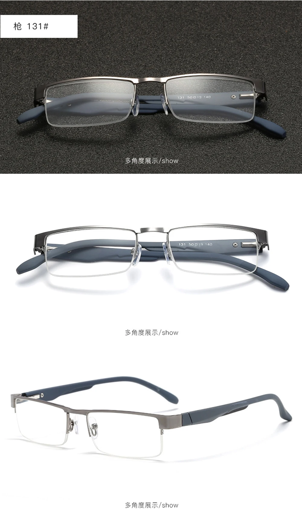 2019 Real = бренд Scober! Две пары! Ультралегкие полуобода высокого качества антибликовые очки для чтения + 1 + 1,5 + 2 + 2,5 + 3 + 3,5 + 4