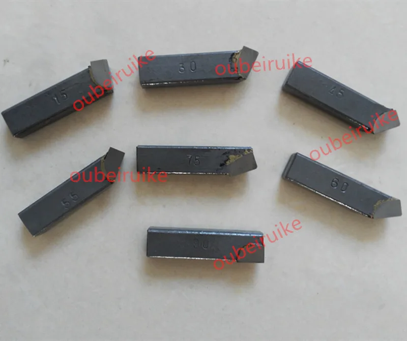 7PC Cutter Blades Kit Valve Cutter Tools 15 30 45 55 60 75 90 Angle
