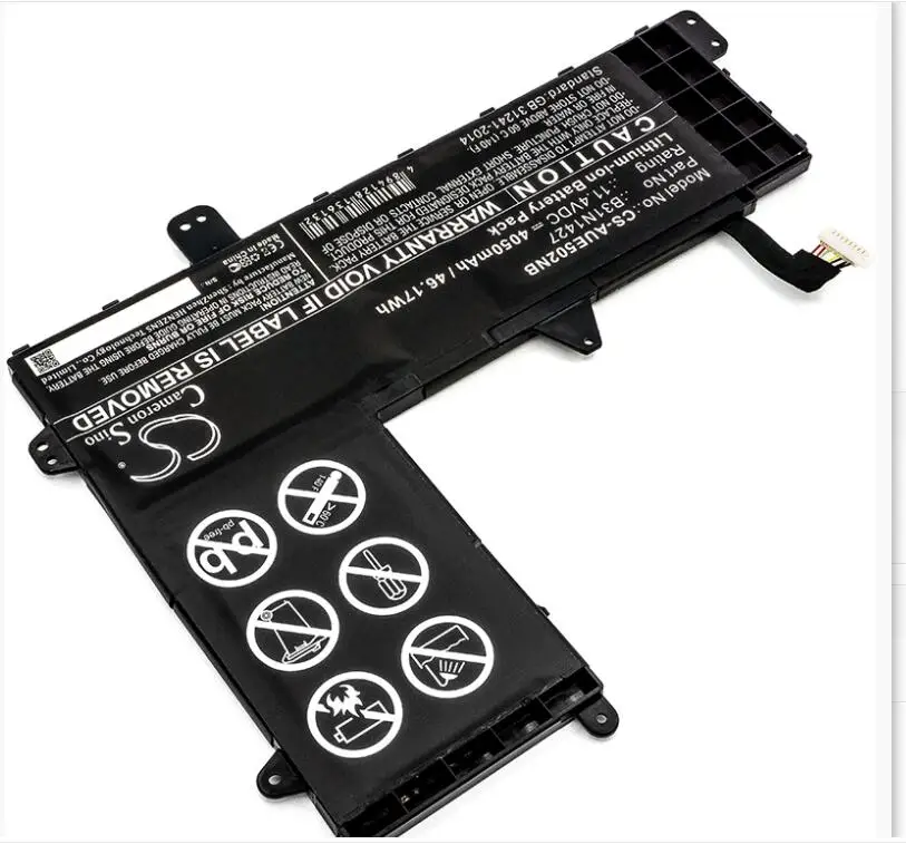 Cameron sino 4050 mah батарея для ASUS E502M Eeebook E502MA-XX0078T EeeBook E502MA-XX0079B 0B200-01430000 B31N1427