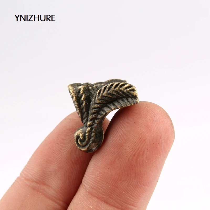 50 шт. Декоративные ножки 22 х18 мм под старину|corner decorative|decorated feetbox corners |