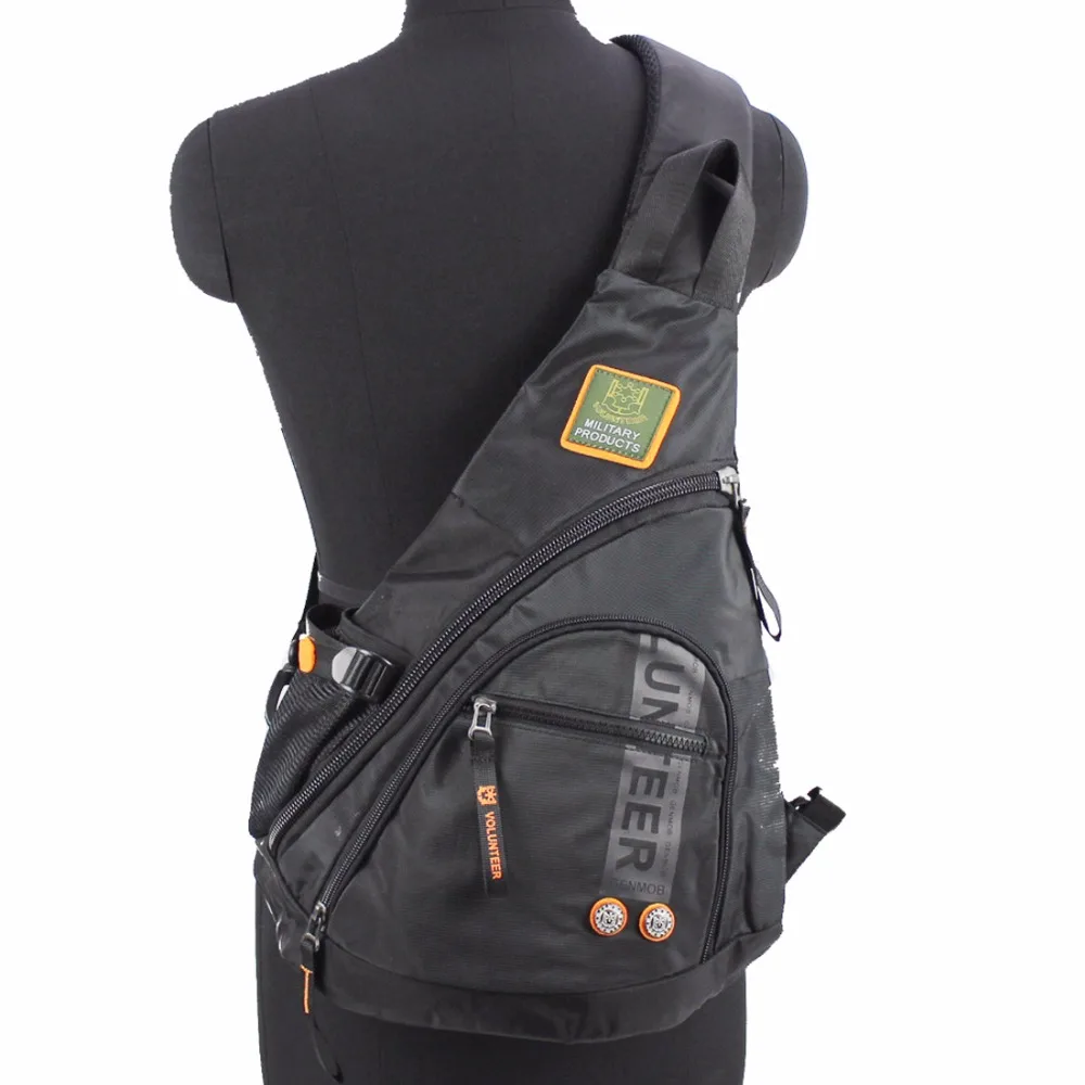 Goedkoop Mannen Oxford Sling Knapzak Schouder Messenger Borst Tas Laptop Waterkoker Reizen Assault Enkele Back Pack Cross Body Trekking Tassen