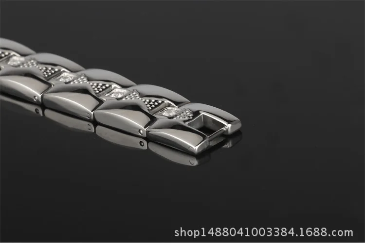Титановый магнитный браслет германий отрицательных ионов пихты романтический стиль подарок для женщин мужчин браслеты