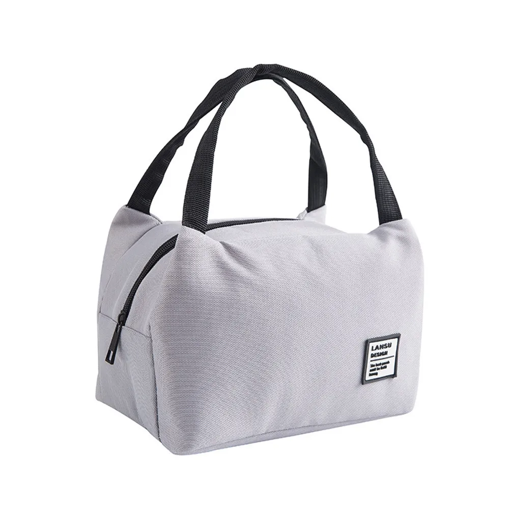 

For Girl Cartoon Lunch Bag Portable Waterproof Insulated Big Cold Canvas Picnic Totes Case Kids Women Thermal Box #YL5