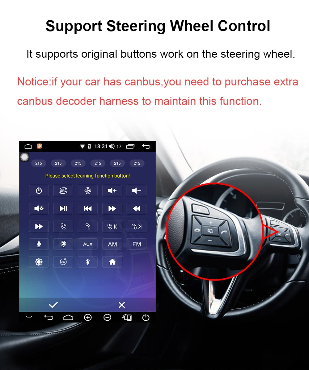 Flash Deal 9.7" Single Din Auto Radio Android 8.1 4GB/64GB GPS Wifi Built in 4G Modem DSP Wireless Bluetooth Carplay Rear View Camera 7