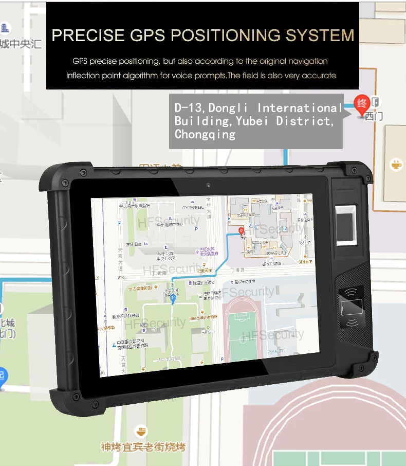 HFSECURITY планшет на Android 7 0 4 ГБ 8 дюймов с сенсорным экраном|portable fingerprint scanner|scanner