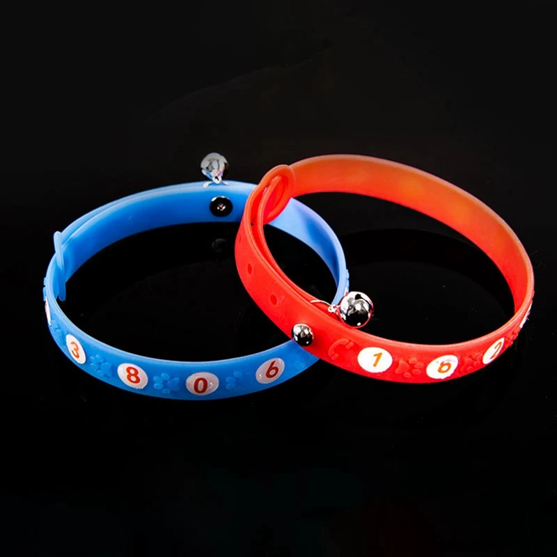 

Mosquito Repellent Flea Treatment Prevention Cat Dog Collar Pet Adjustable Silicone Waterproof Collar Insect Repellent In Vitro