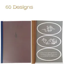 60 разрабатывает временные трафареты для тату-машины Книга трафареты для аэрографии Шаблон Буклет 20