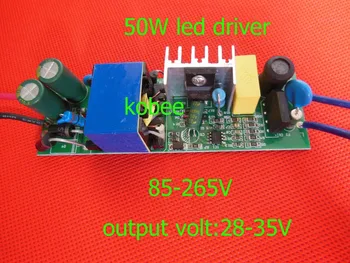 

50W LED Driver Light Lamp Chip for Transformers Power Supply 1.5A Input 110V-240V Output 28-34V