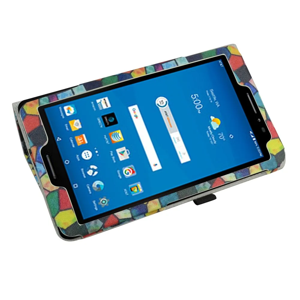 New Folio Stand Cover Flip PU Leather Shockproof  Case For 8"AT&T Trek 2 HD 6461A  /ZTE  K88/Zpad 8 k81 tablet keyboards