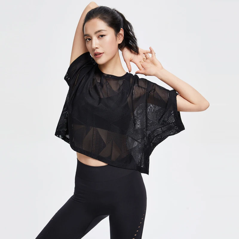 

Women's Hollow Sports T-Shirt,Loose,casual,sexy