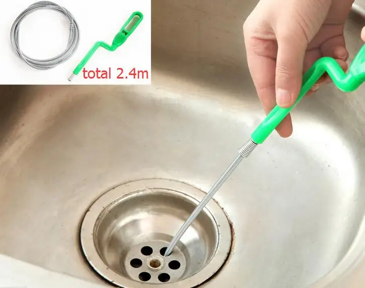 

Multi-function Tube Tools Drainage Pipe Sewer Clean Hook Pipeline Dredge Device kitchen toilet strip tool