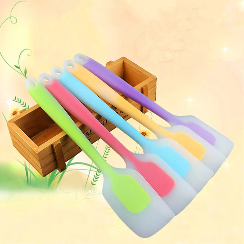 Heat Resistant Flexible Silicone Spatulas Cake Spatula Scraper Cooking