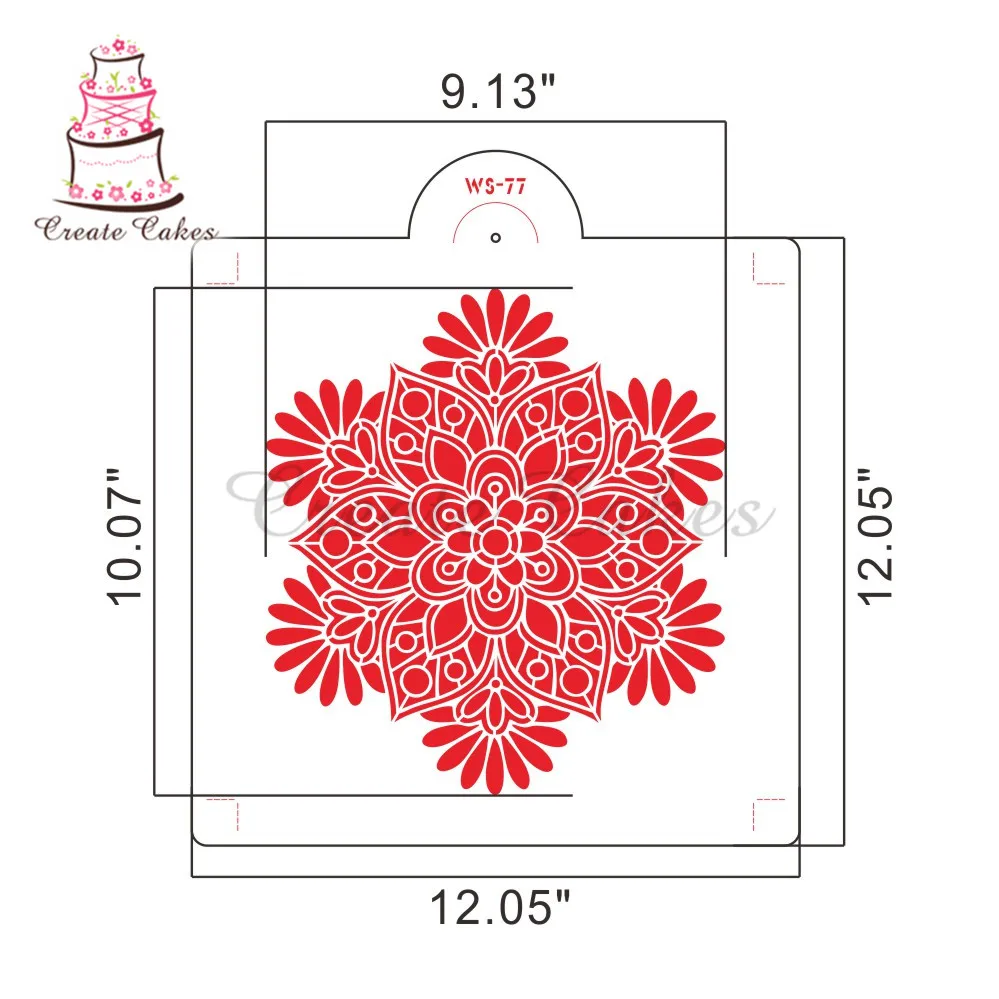 Трафарет для Diy скрапбукинга настенный трафарет пластиковый трафарет для Настенная Наклейка стена Кондитерские инструменты для украшения торта инструмент для украшения