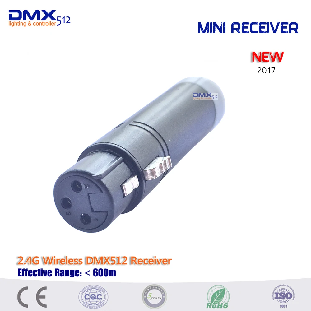 Беспроводной DMX 192 канальный консоль Совместимость беспроводной DMX512 мини приемник контроллер для дискотеки сценический светильник