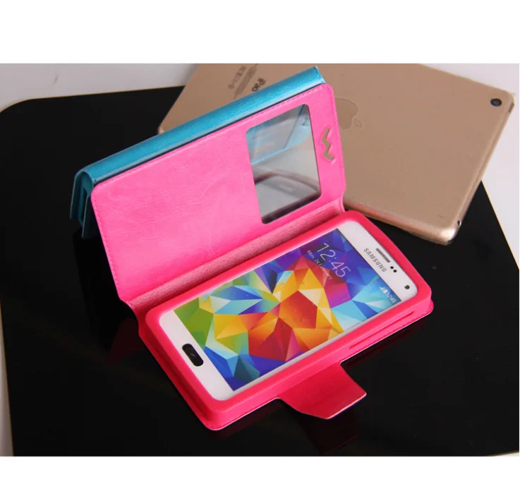 

A2 PU leather Universal Cell Phone Holster Cases For Micromax Q338 Bolt Q392 E455 A316 E313 Q345 E471 E311 AQ5001 Canvas cover
