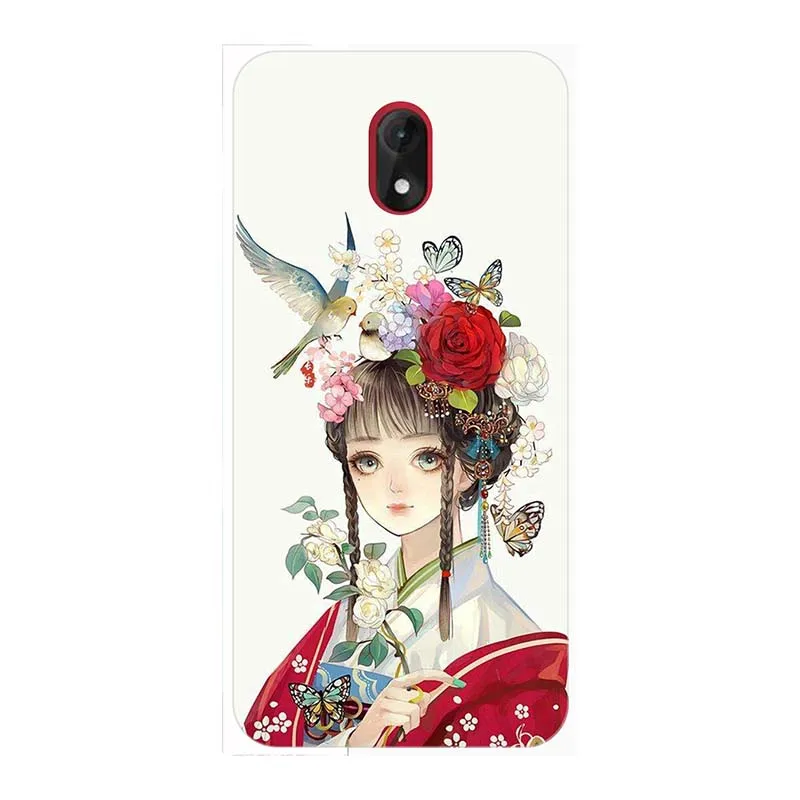 Case For Lenny5 Original Cartoon Print Phone Case For Wiko Lenny 5 Case Soft Matte TPU Silicone Back Cover For Wiko Lenny 5 5.7" - Цвет: A310