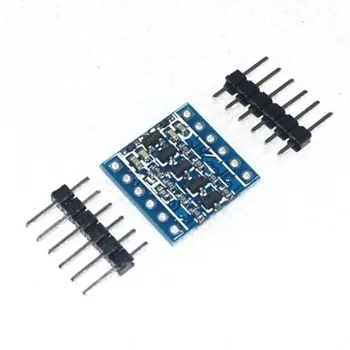 

50pcs/lot 5V-3V IIC UART SPI Four Channel Level Converter Module Four-way power meter