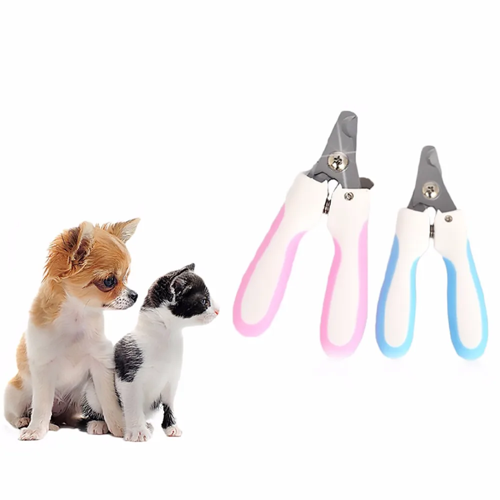 Pet Nail Clipper Cutter with Rasp Grooming Scissors for Small Medium
