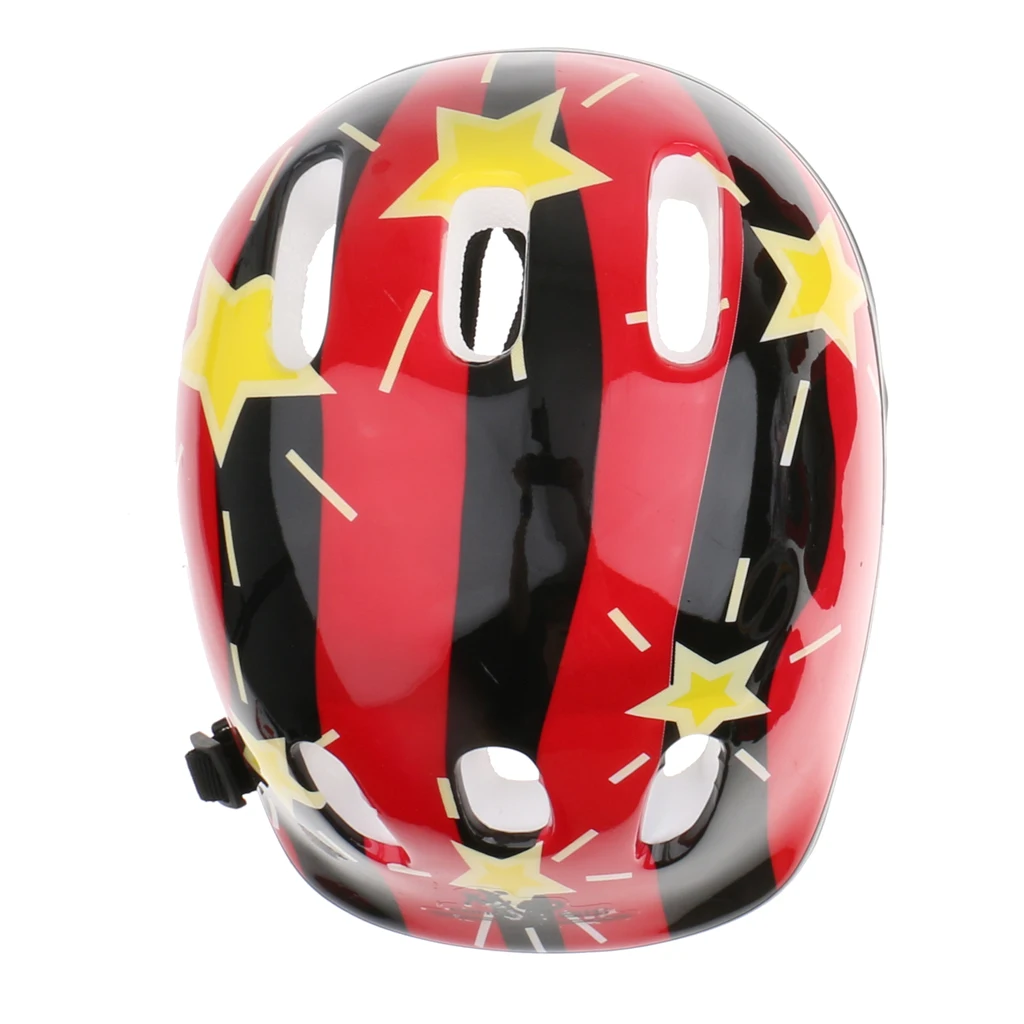 MagiDeal Kids Safety Helmet Knee Elbow Wrist Protective Pad Set for Inline Skating Bike Riding Cycling Kayaking Boating Sailing