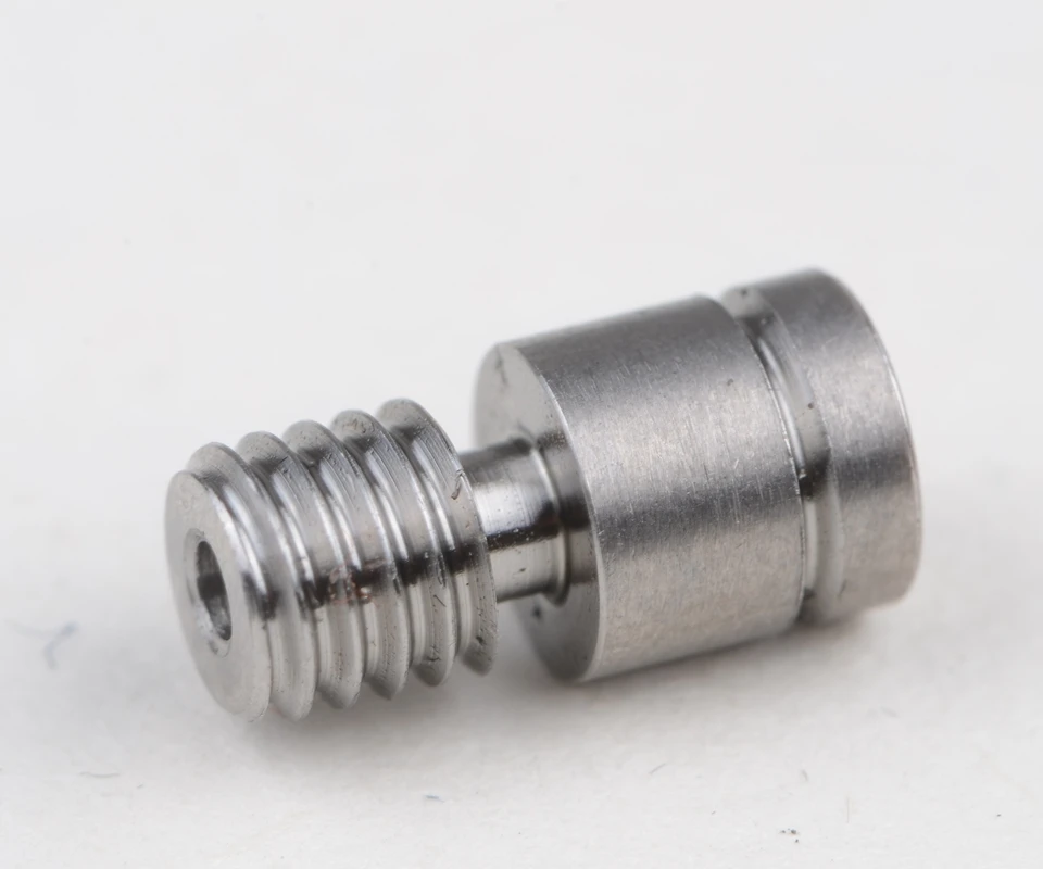

3D printer parts TC4 Titanium alloy CR10 Throat Heat Break For CR-10 Hotend Extruder M6 Thread 1.75mm Filament 3D Printer