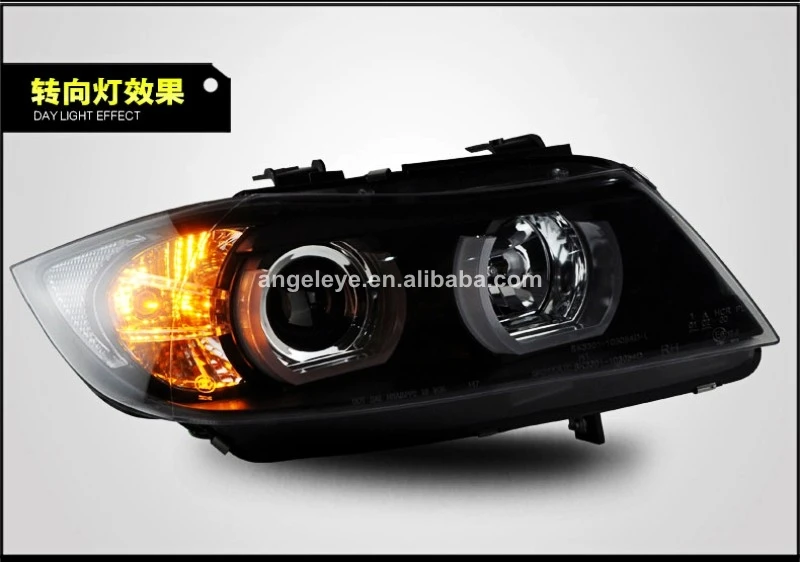 2005-2010 год для BMW E90 330I 320I 318i led Ангельские Глазки фара E90 фара SN