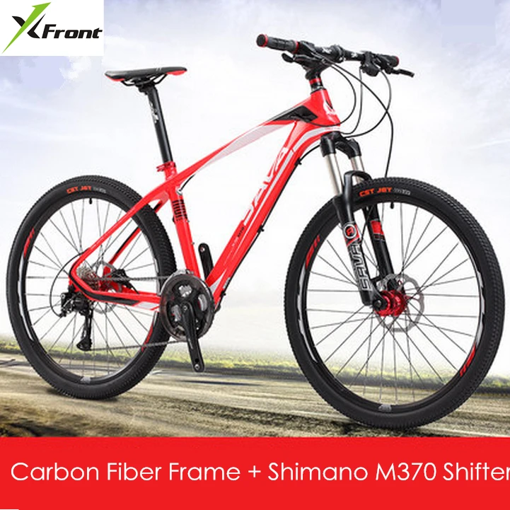 Clearance New brand Carbon fiber 27 speed 26 inch M370 Hydraulic disc brake mountain bike outdoor downhill bicycle MTB bicicletas 4