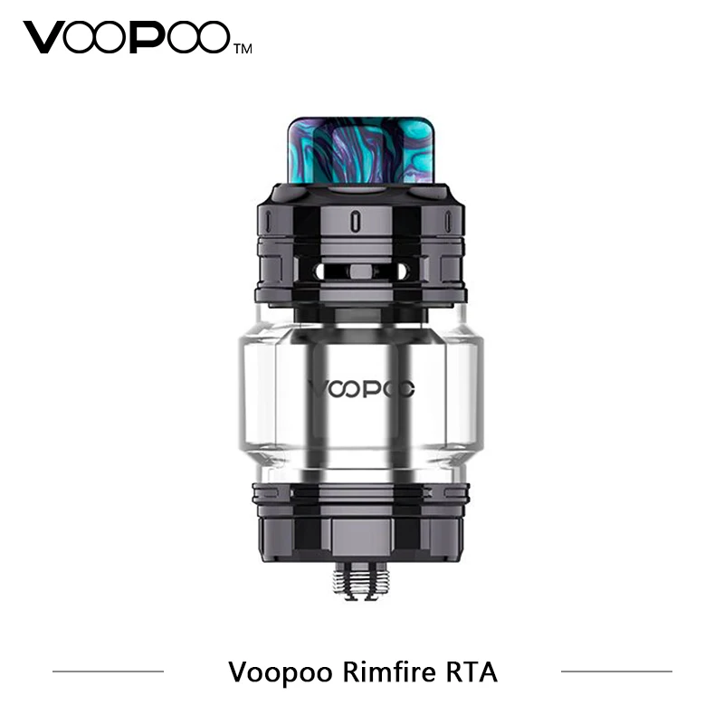 Оригинальный атомайзер Voopoo Rimfire RTA 30 мм Диаметр 5 мл Емкость электронной сигареты