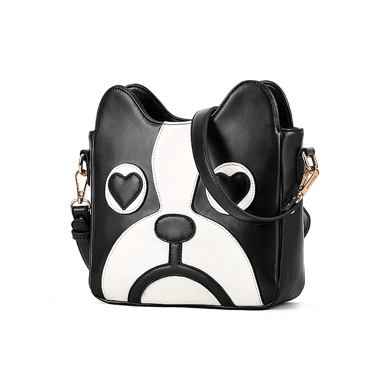 qicai.yanzi 2017 Brand Design Women's Handbag Tote Purse Hobo Shoulder Dog Messenger Bag Famous