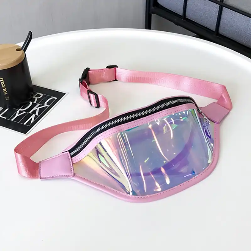 belt bag holographic