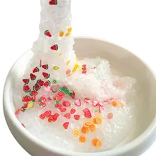 Сквош слизь Floam Beads Slime волшебный Пластилин Слим антистресс рельеф слив детская глина мягкая игрушка шлама прозрачная слизь Новинка