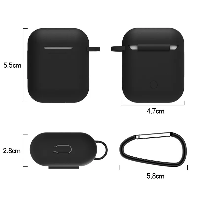 Защитный чехол для наушников airpods 7 комплектов|Аксессуары наушников| |