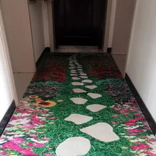 3D 6 мм Цветок в Корейском стиле Path Serives ковер для гостиной, спальни, ванной комнаты, прохода, кухни Abworb водный коврик, украшение дома