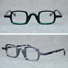 LKK анти-Синие лучи анти-излучения компьютерные очки многоугольные мульти-ретро коробка удобная маленькая оправа Рецептурные очки fram