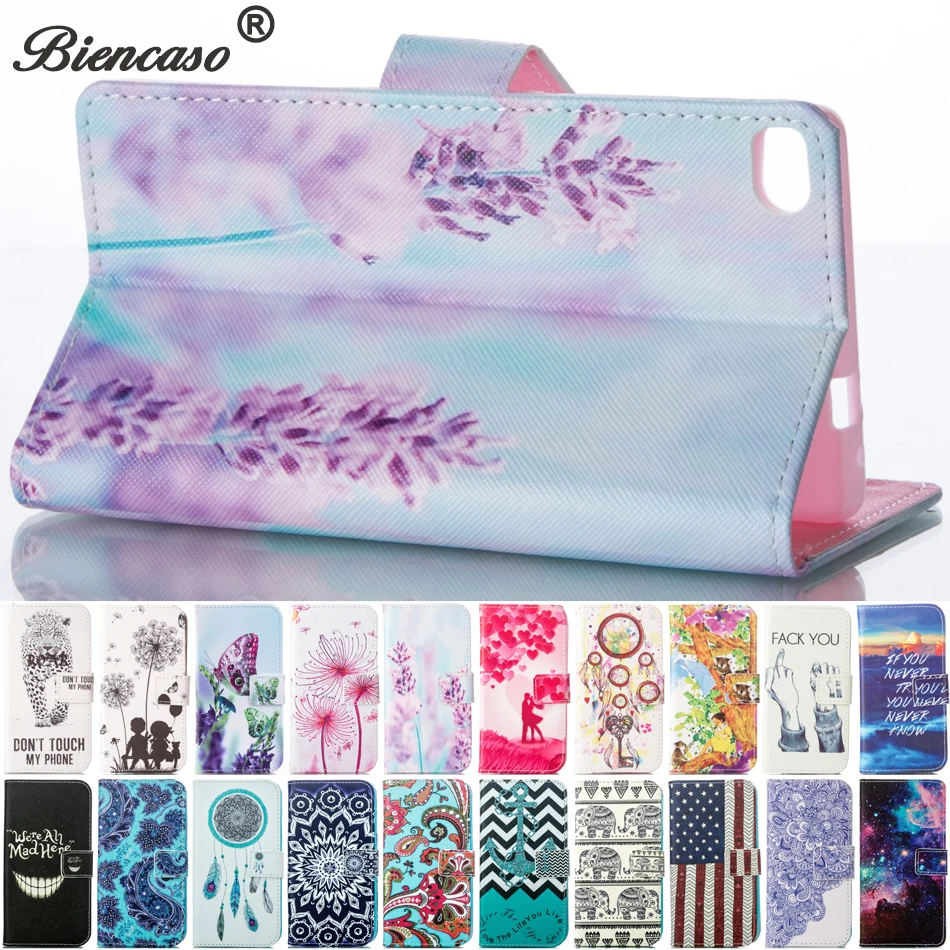 

Fashion Flower Flip Case For Huawei Ascend P8 Stand Wallet PU Leather + Soft TPU For Huawei P8 Lite 2015 P8 Mini B123