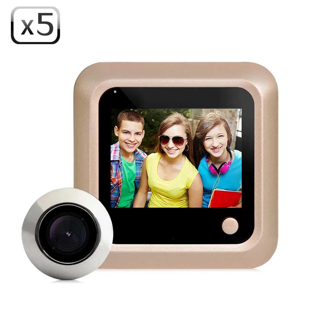 

HIPERDEAL X5 2.4 inch Color Screen HD Door Camera 145 Screen Viewer 4.16