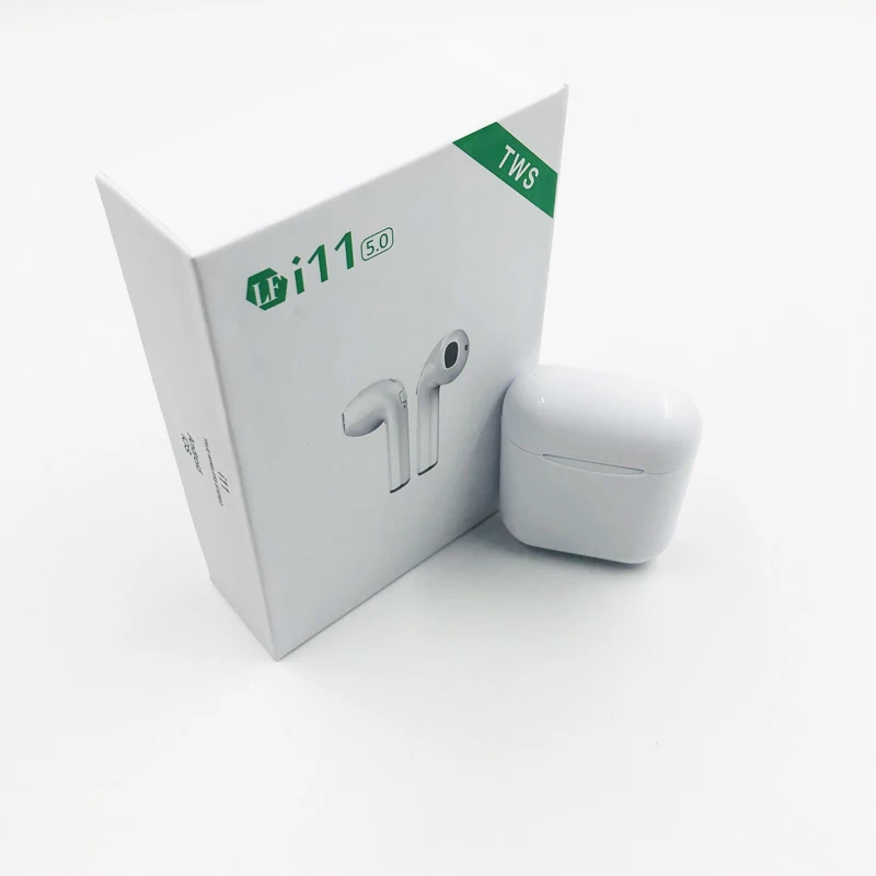 

i11 TWS Bluetooth 5.0 Wireless Earphones Earpieces mini Earbuds i7s With Mic For iPhone X 7 8 Samsung S6 S8 Xiaomi Huawei