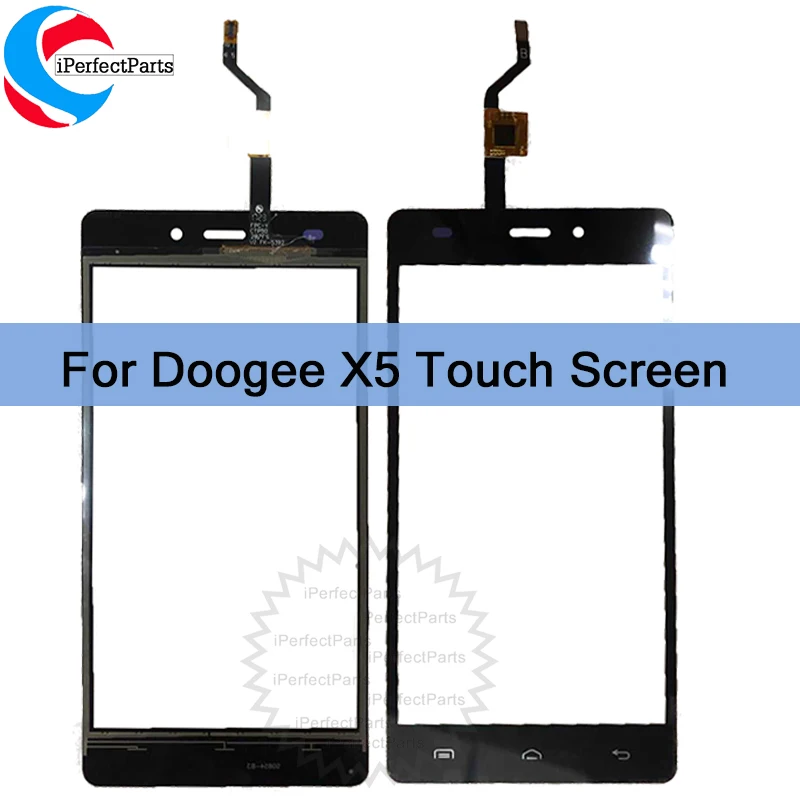 5 0 дюйма Для Doogee X5 сенсорный экран Стекло новая стеклянная панель сотовый телефон