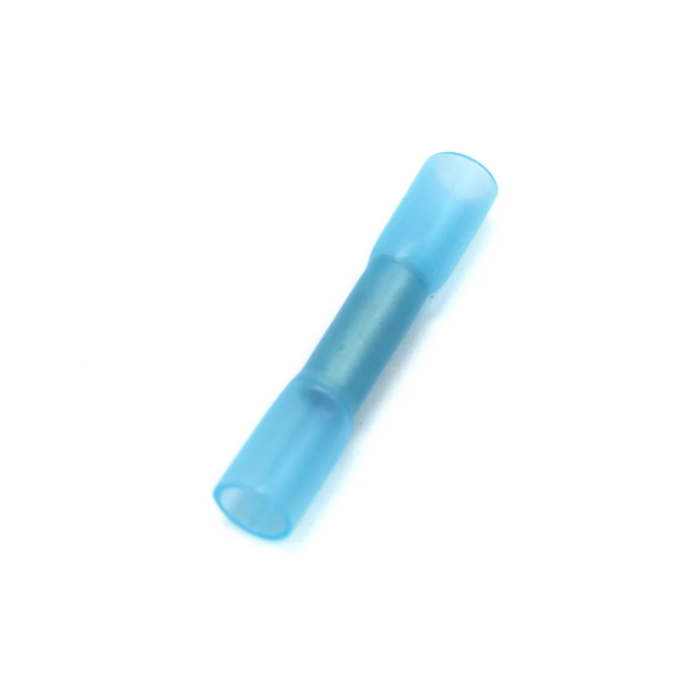 100PCS BHT2 Heat Shrinkable Butt Waterproof Connector 16 14AWG 1.5 2.5mm2 Splice Shrink Tube Joint Crimp Terminal|crimp terminal|heat shrink butt