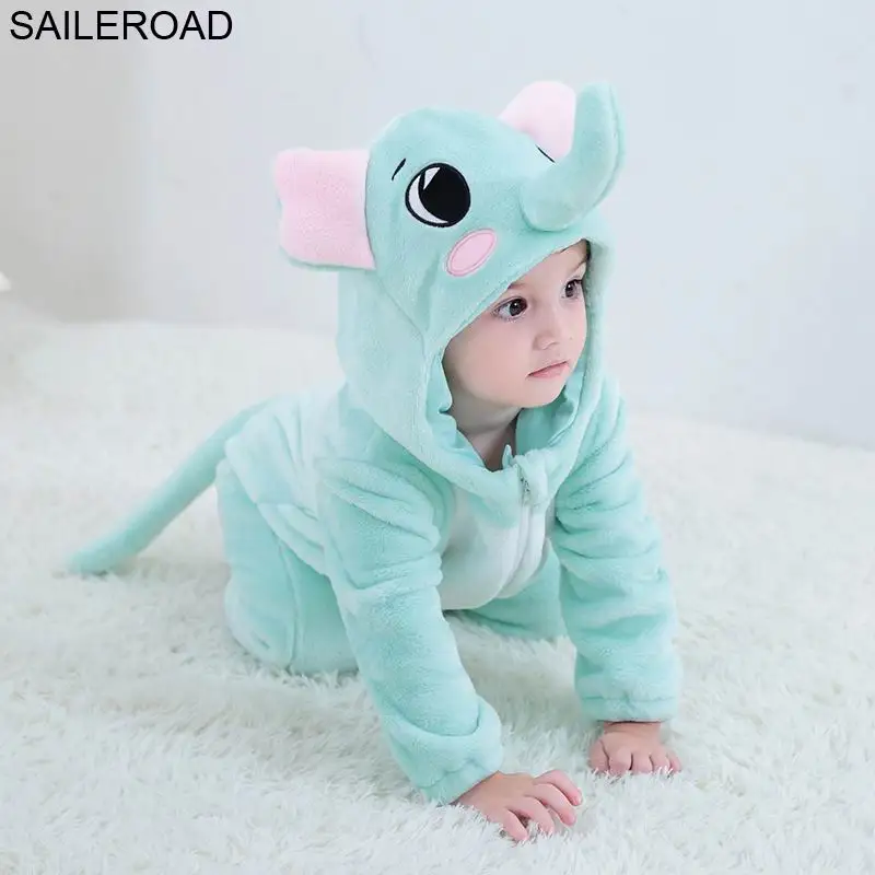 SAILEROAD/платье для новорожденной со слоном; спальный халат; детское одеяло; Пижама для малышей; Badcape; Пижама для маленьких девочек; Kigurumi