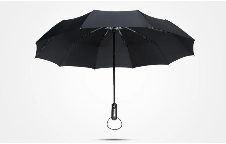 Ветрозащитный автоматический складной зонт от дождя для женщин, водонепроницаемый бизнес-подарок, большие ветрозащитные зонты от дождя для мужчин 10 к