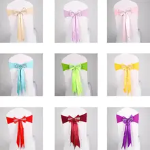 10 шт./лот эластичные ленты из спандекса на стулья со стразами эластичный Банкетный бант для спинки стула Band для гостиницы мероприятия Свадебная вечеринка украшения