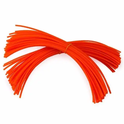 

2019 New Model 200PCS/Pack Pre-Cut 3.0MMX40CM Square Trimmer Cord for Whipper Snipper brush cutter