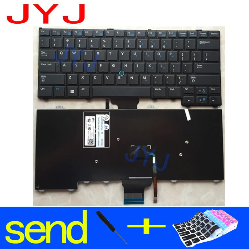 Новая клавиатура для ноутбука Dell E6430U E6330 6530U 6430u 100TB отправить прозрачную защитную