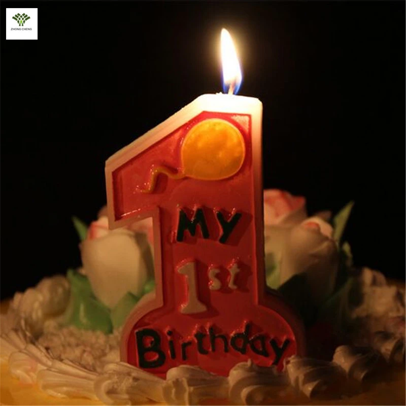 1 Pcs Mon 1er Anniversaire Gateau Bougie Enfants Premier Anniversaire Party Decor Gateau D Anniversaire Bougies Bebe Articles De Fete Gateau Topper9cm Aliexpress