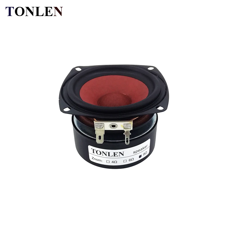 

2PCS 3 inch Full Range Speaker 4 ohm 20 W Music Desktop Speakers Car HIFI DIY Home Theater Loudspeaker Subwoofer Tweeter
