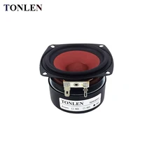 2 adet 3 inç tam aralıklı hoparlör 4 ohm 20 W müzik masaüstü hoparlörler araba HIFI DIY ev sineması hoparlör Subwoofer Tweeter