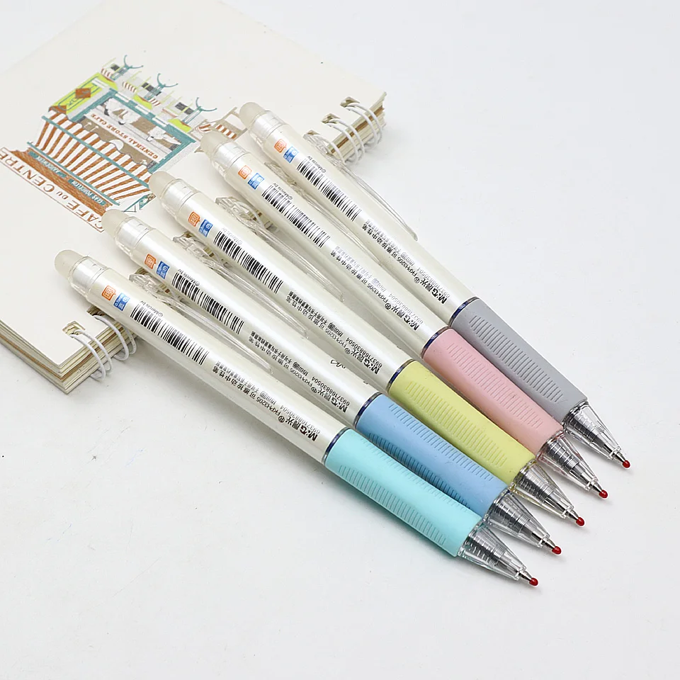 4 шт./лот M& G стираемая гелевая ручка 0,5 мм Магическая гелевая ручка для письма Студенческая ручка для письма плавно крепкая качественная нейтральная ручка