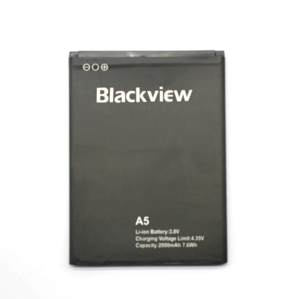 

1PCS New 100% High Quality Blackview A5 Battery For Blackview A5 Mobile Phone + Track Code