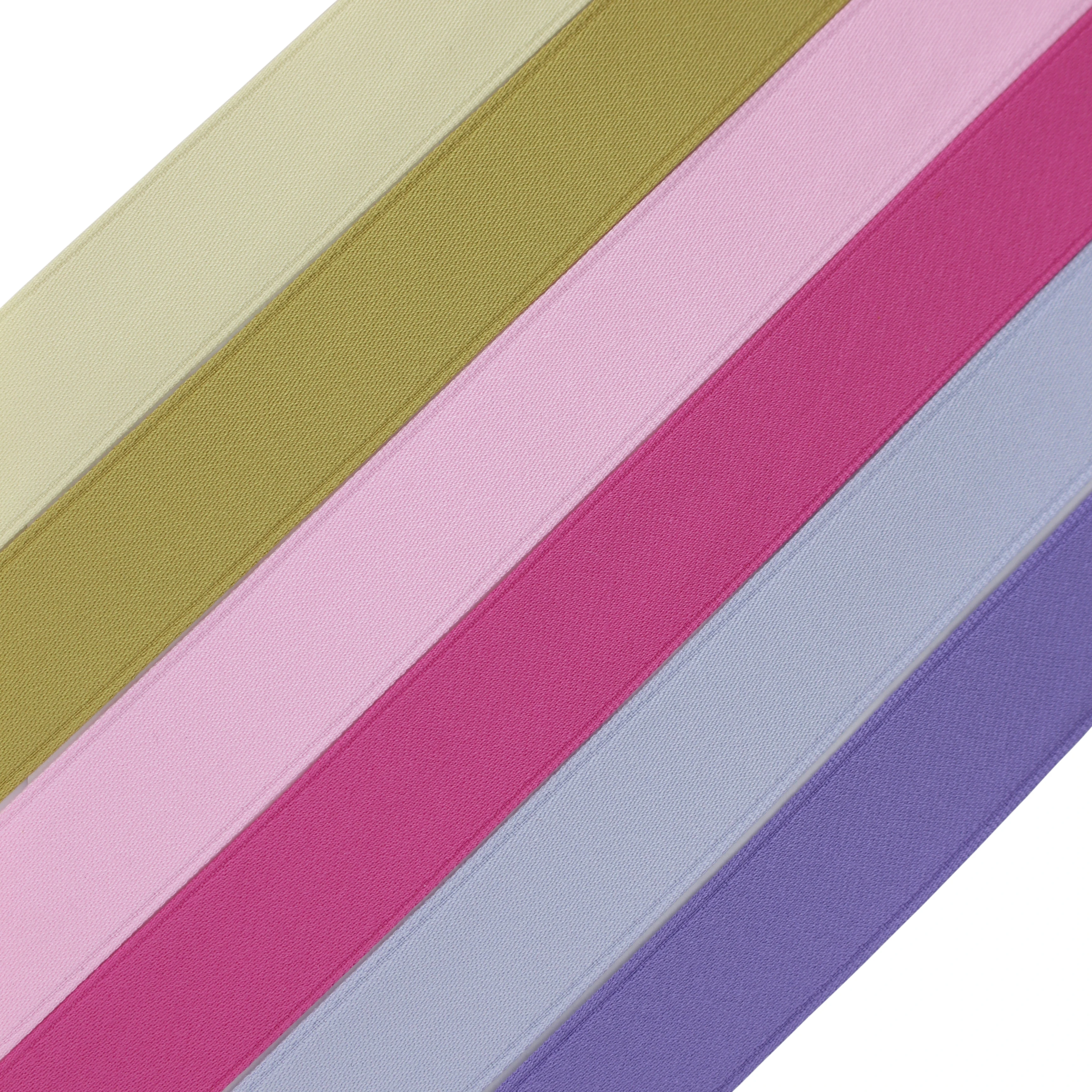 

Japan Polyester Thick Satin Ribbon 4 6 9 12 15 19 25 32 38 50mm for Garment Bag Shoe Hat DIY Craft Gift 86 COLORS NOT MIXED