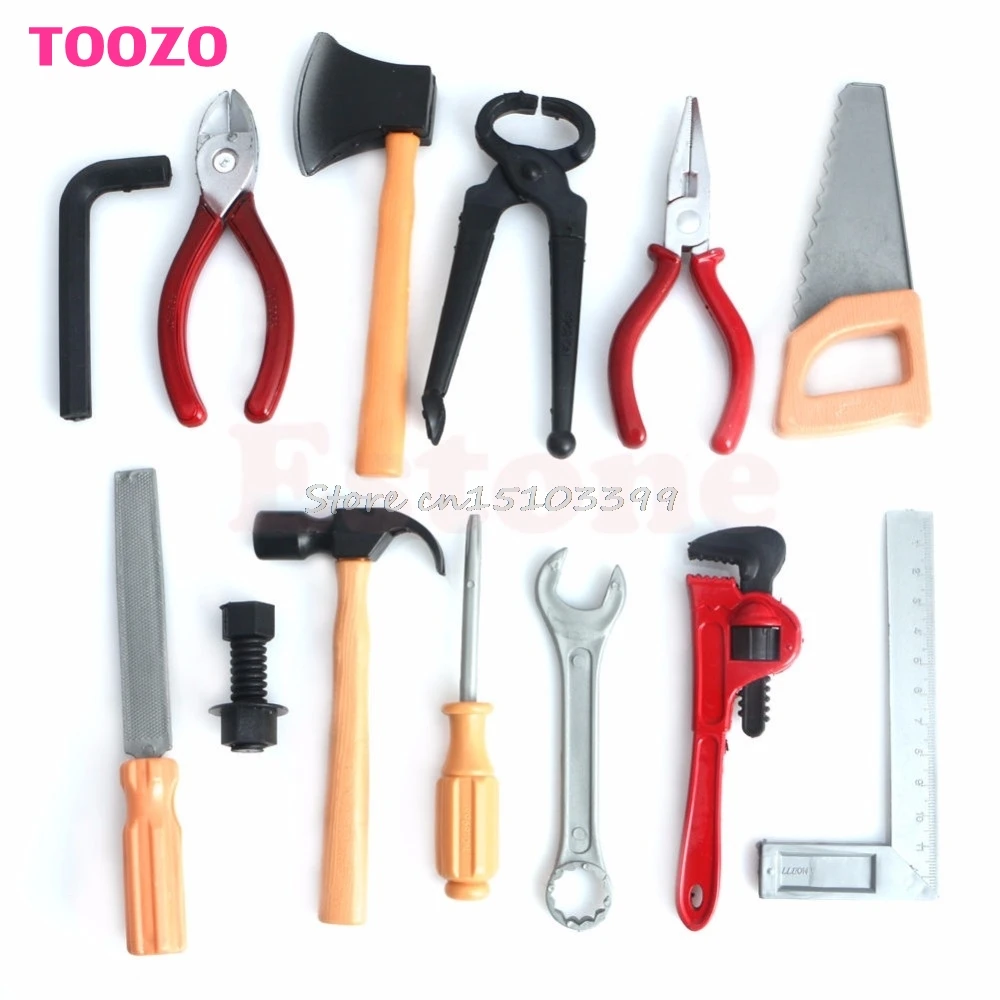 Kids Children Child Toy Building Tool Kit Boys Builder Construction